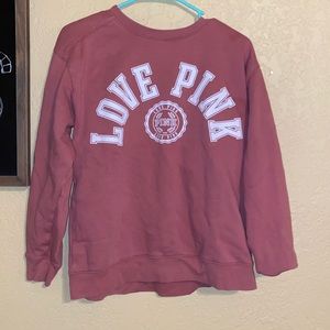 Pink pull over